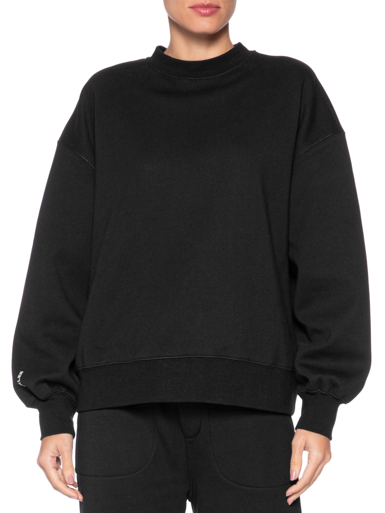 Pullover Feminino Double Oversized Preto Osklen