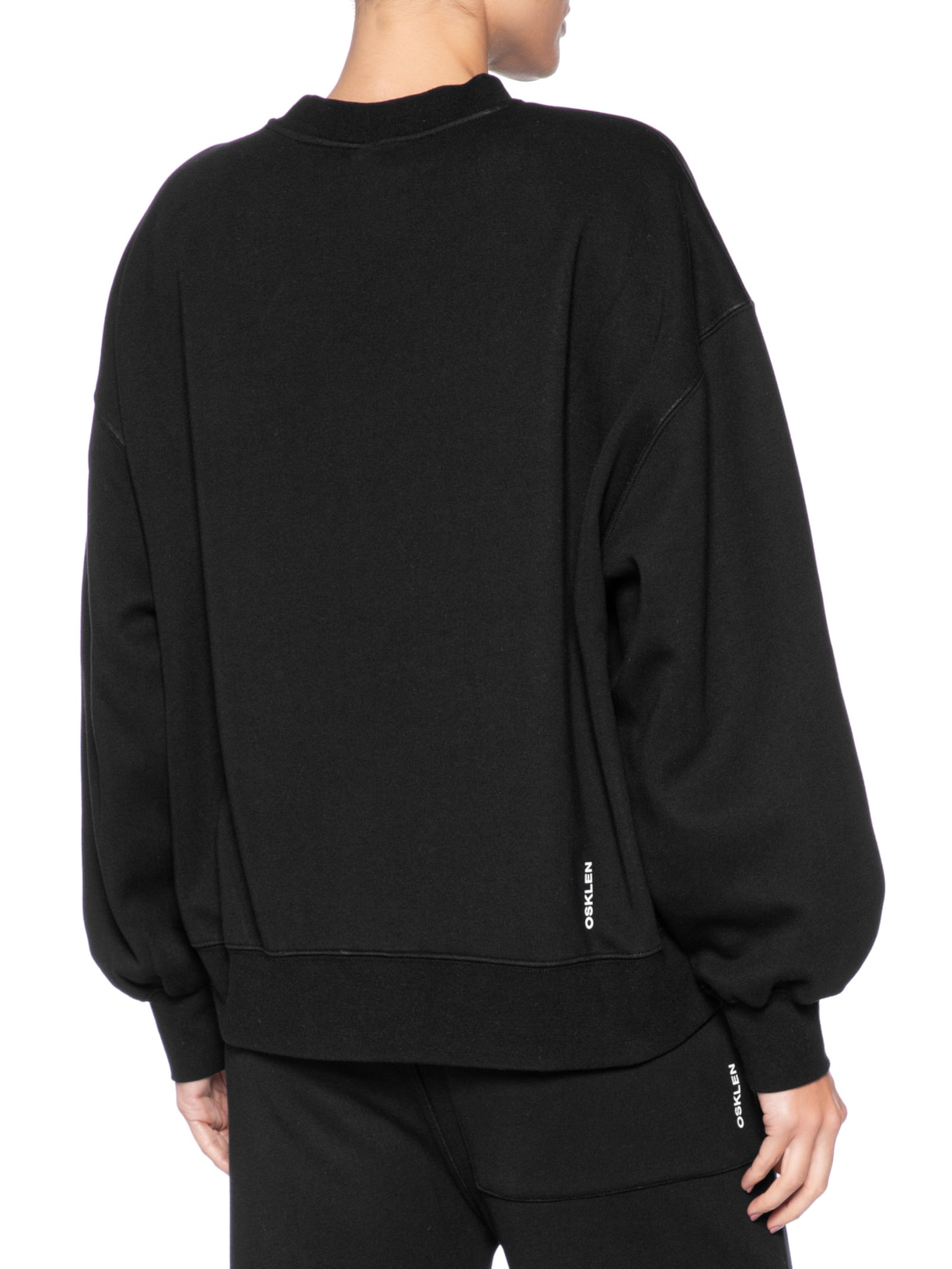 Pullover Feminino Double Oversized Preto Osklen