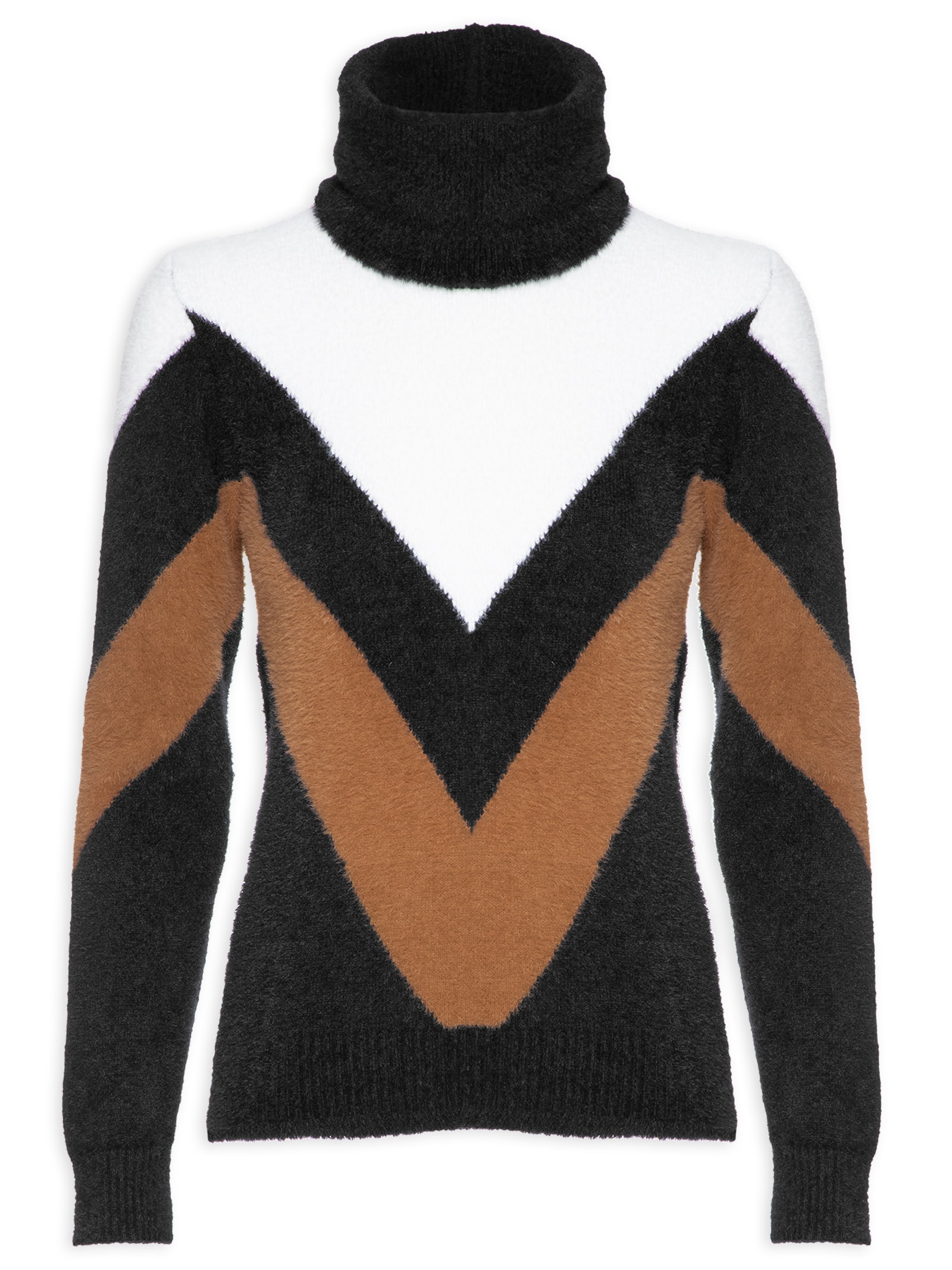 Pullover Feminino Tricot - Anselmi - Preto