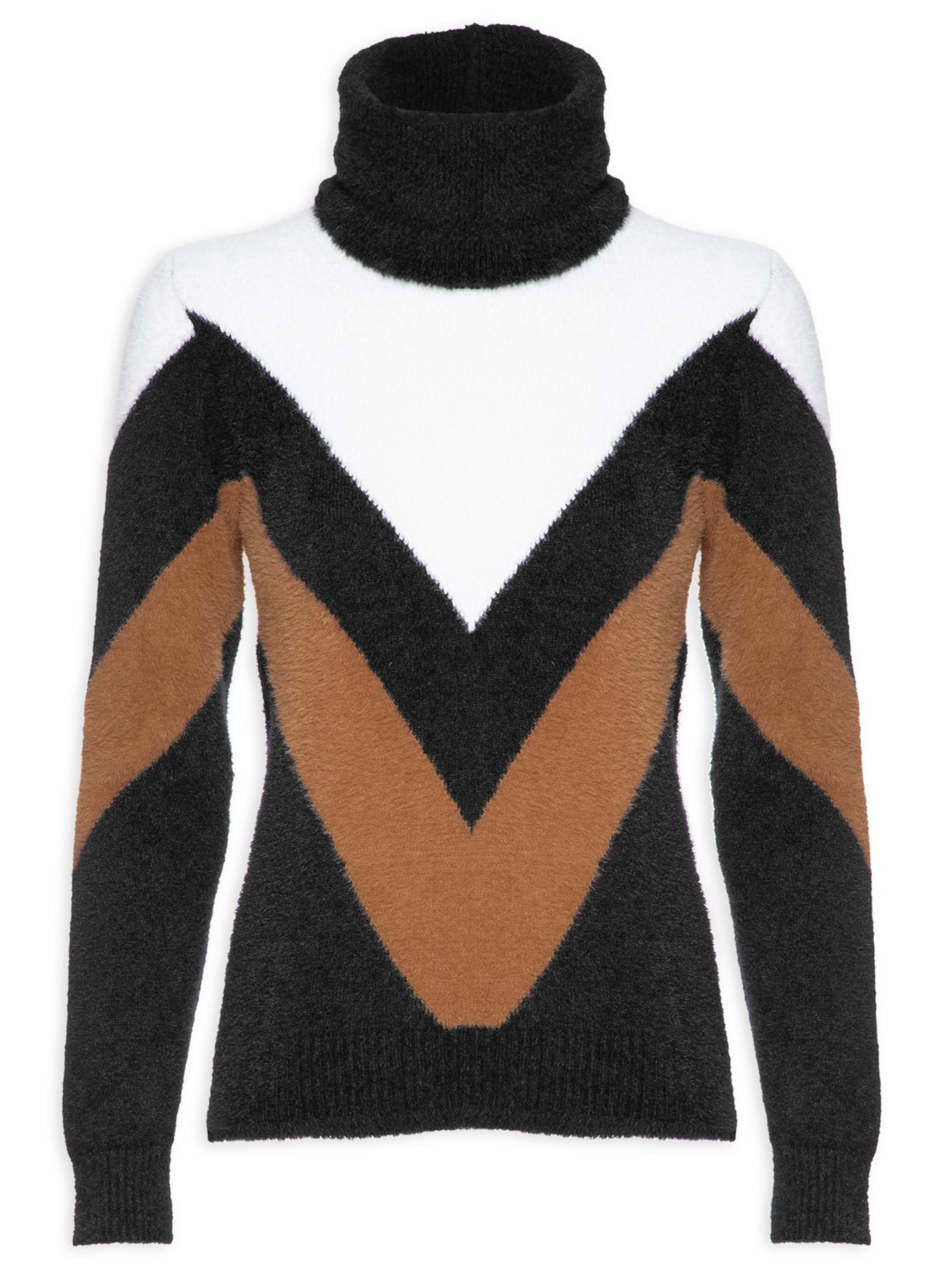 Pullover Feminino Tricot - Preto