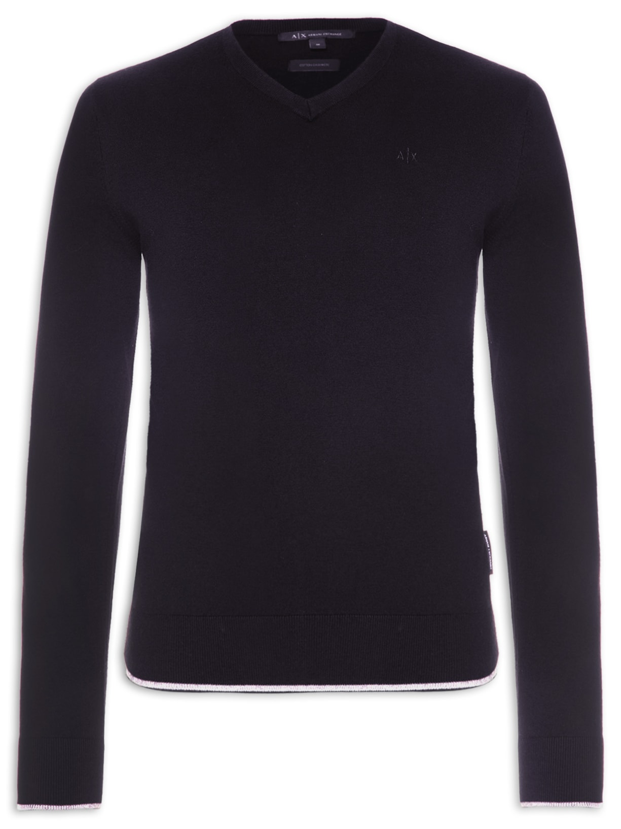 Pulôver Masculino Liso - Azul