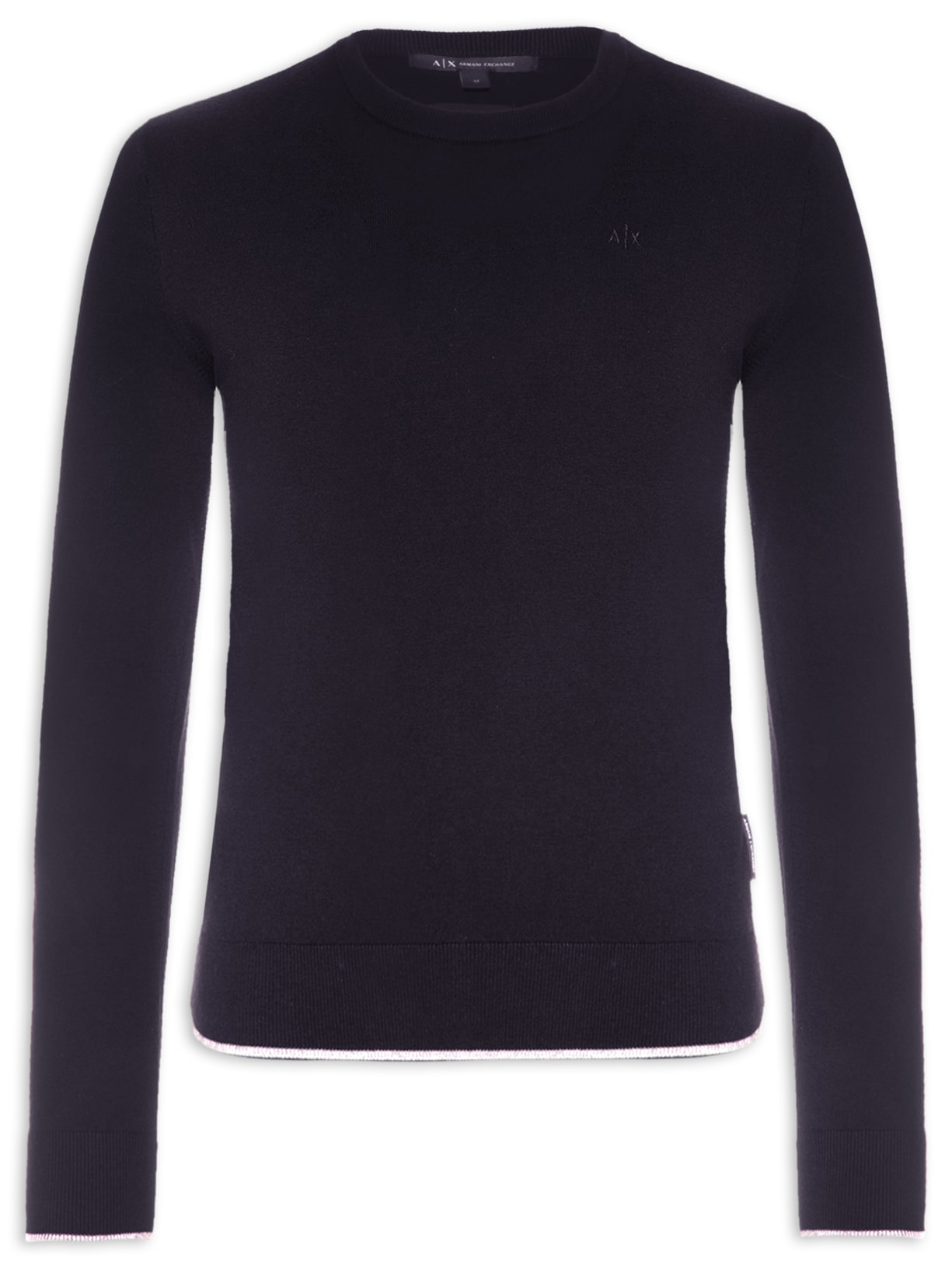 Pulôver Masculino Liso - Azul