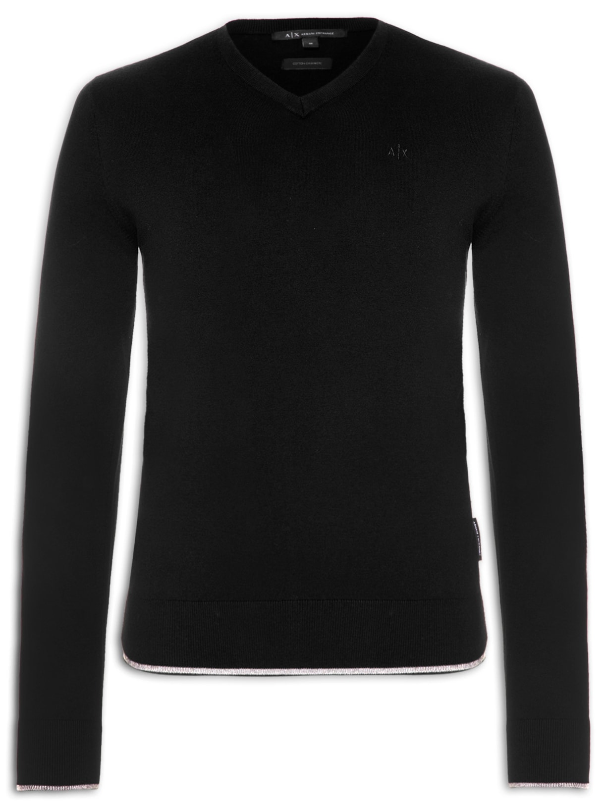 Pulôver Masculino Liso - Preto