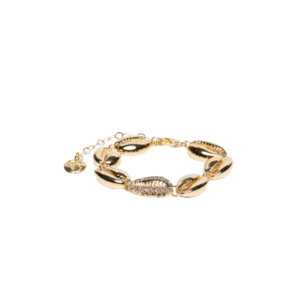 Pulseira Feminina Akumal Metal - Dourado