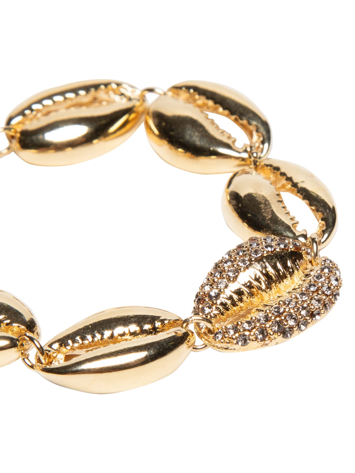 Pulseira Feminina Akumal Metal Dourado Nádia Gimenes