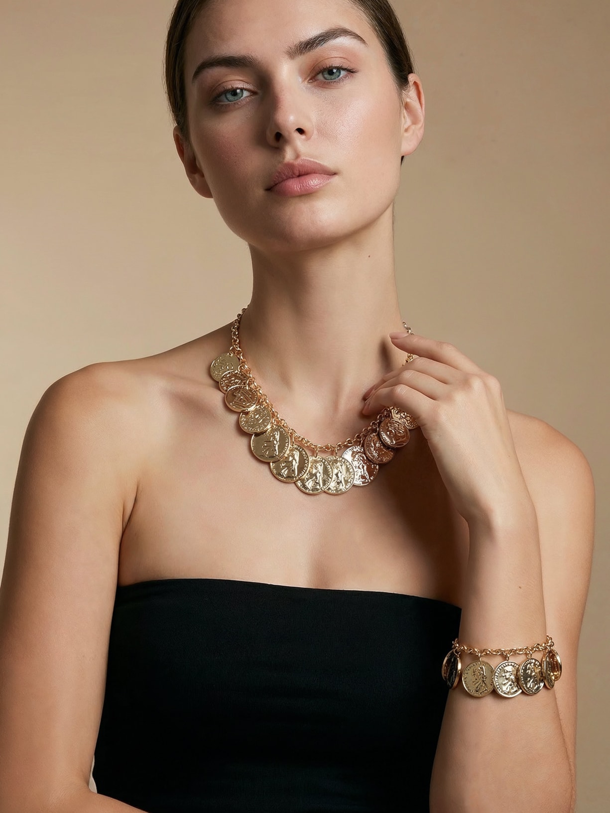 Pulseira Feminina Aria Dourado Erre