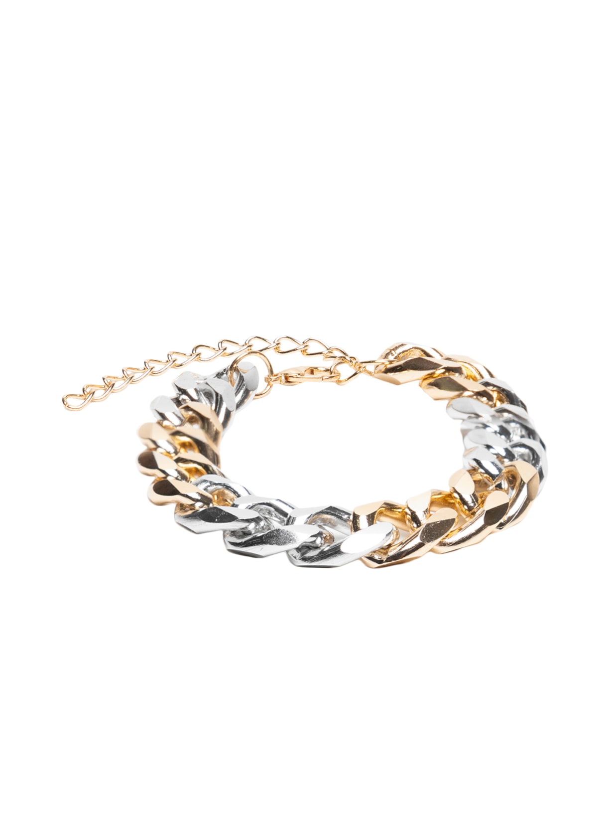 Pulseira Feminina Bicolor - Dourado