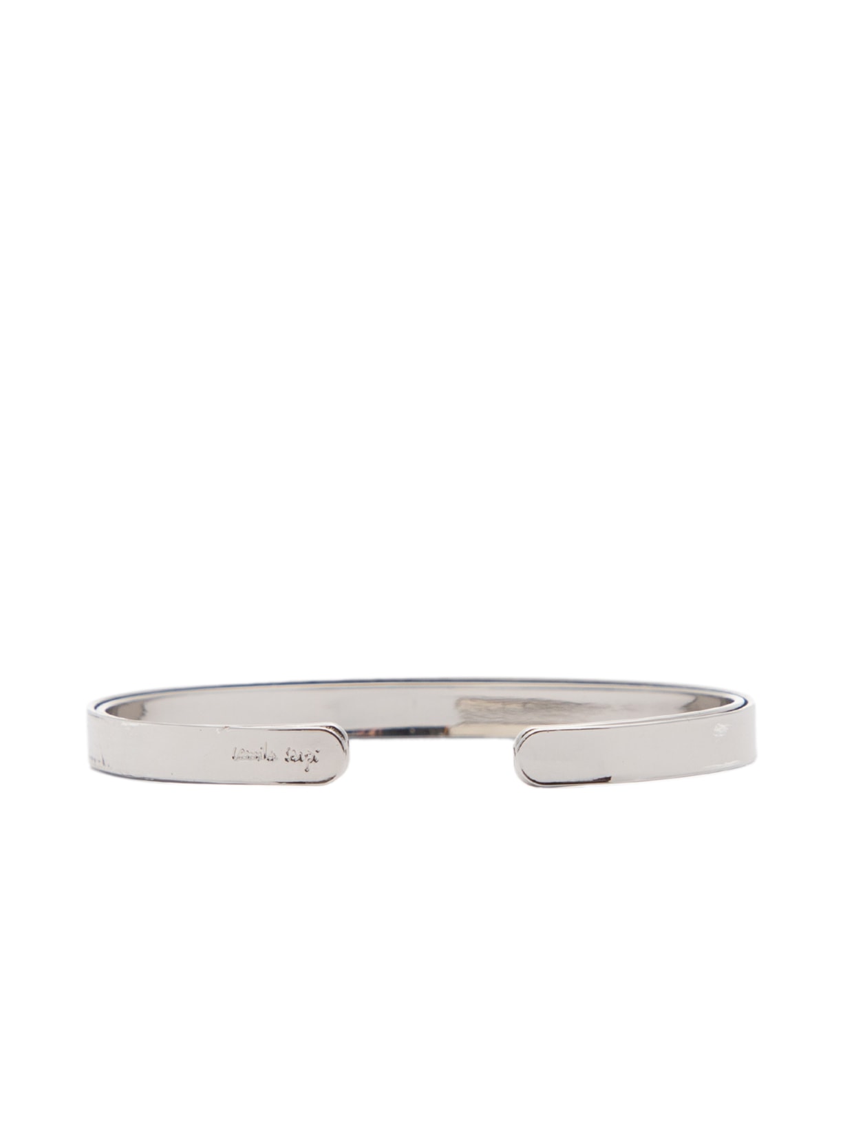 Pulseira Feminina Manuscrita Coragem Prata Sarpi