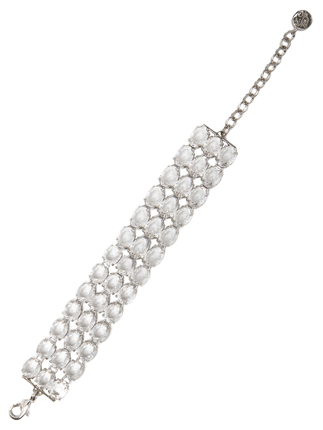 Pulseira Feminina Multi Runway Prata Nádia Gimenes