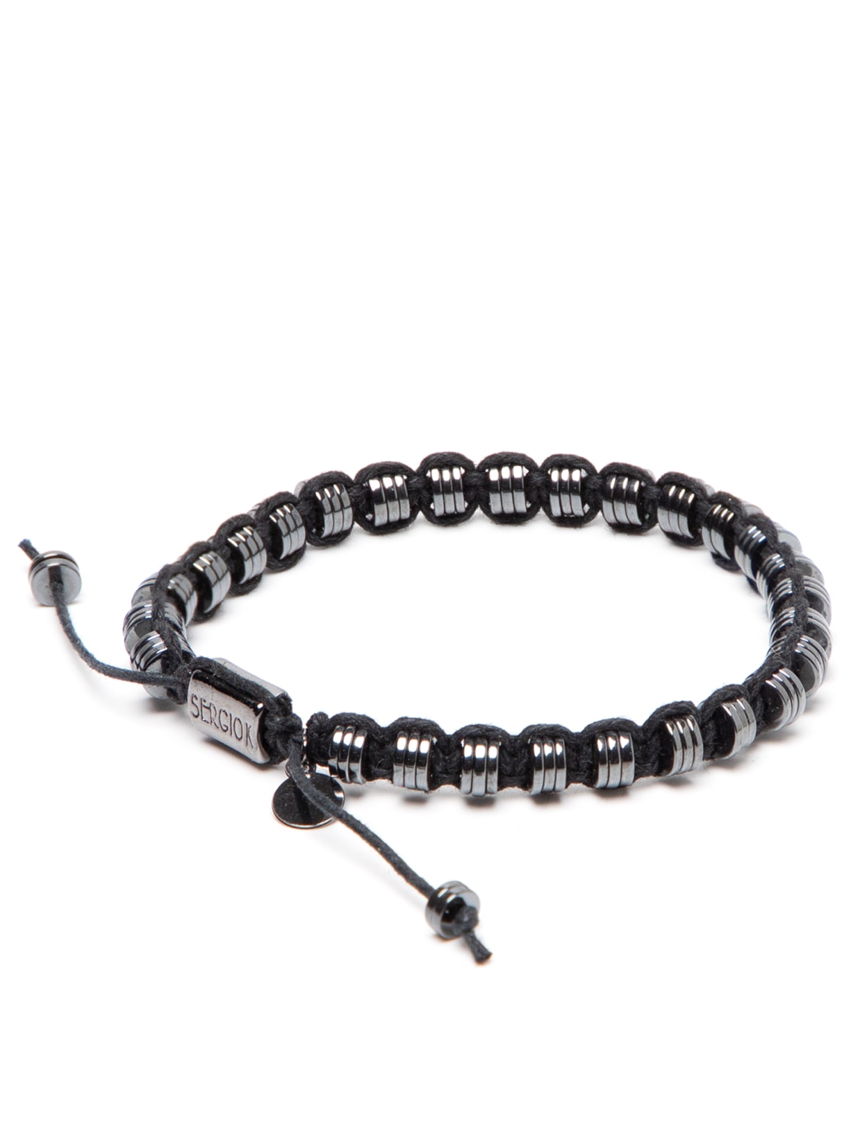 Pulseira Maculina Black Motorcycle Cinza Sergio K