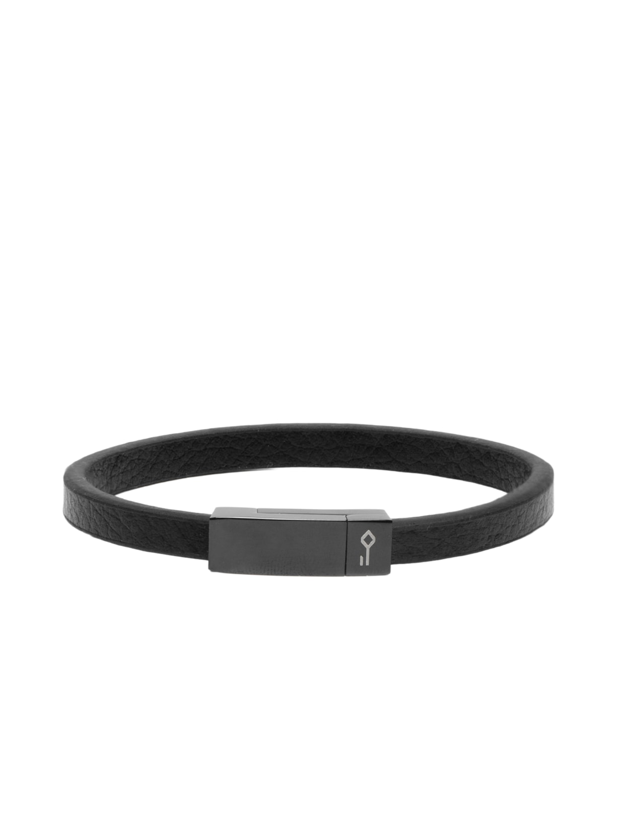 Pulseira Masculina Arnault Preto Key Design