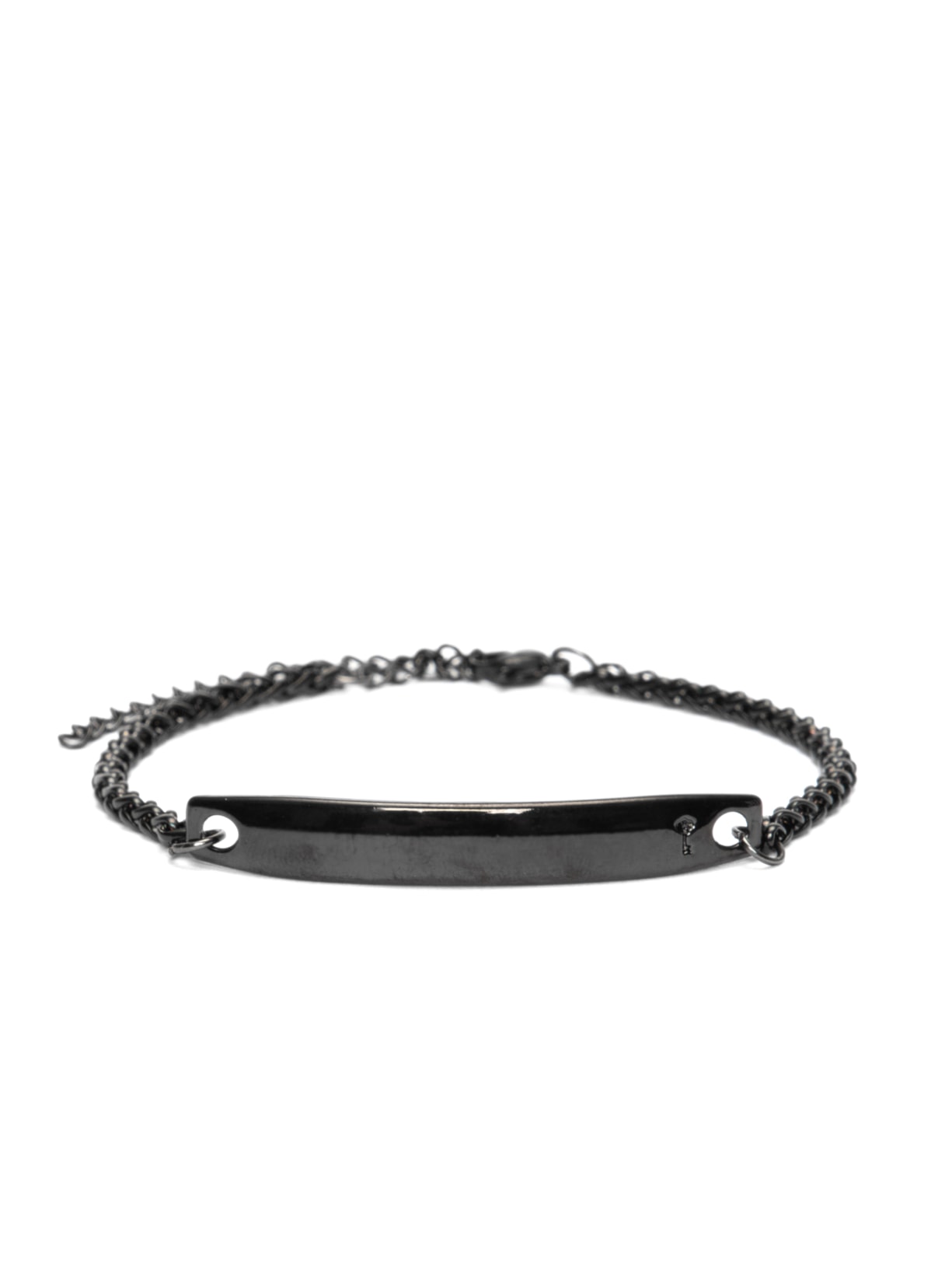 Pulseira Masculina Coordenadas - Preto
