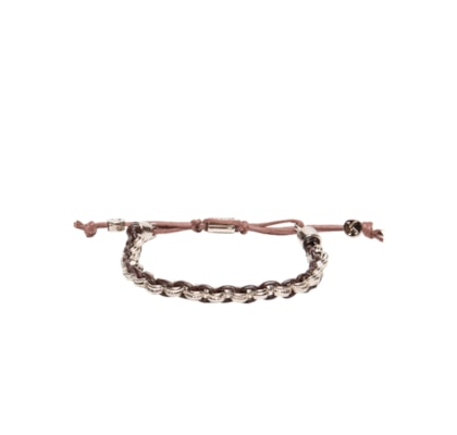 Pulseira Masculina Correia - Cinza