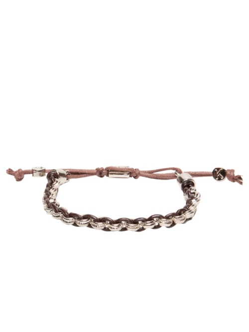 Pulseira Masculina Correia - Cinza