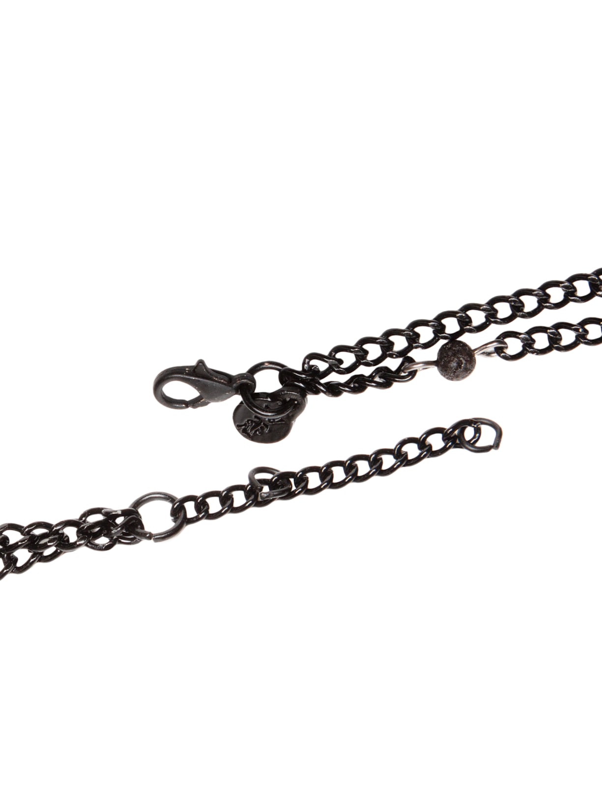 Pulseira Masculina Corrente Dupla Olho Grego Preto Sergio K