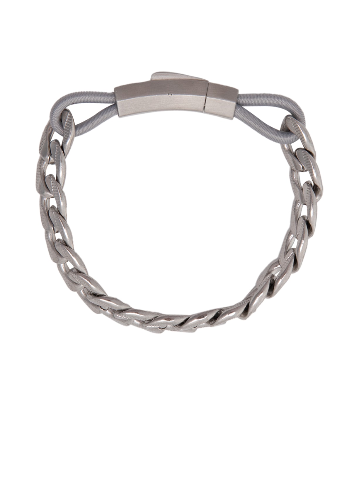 Pulseira Masculina Glenn De Aço - Prata