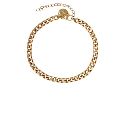 Pulseira Masculina Jackma De Aço - Dourado