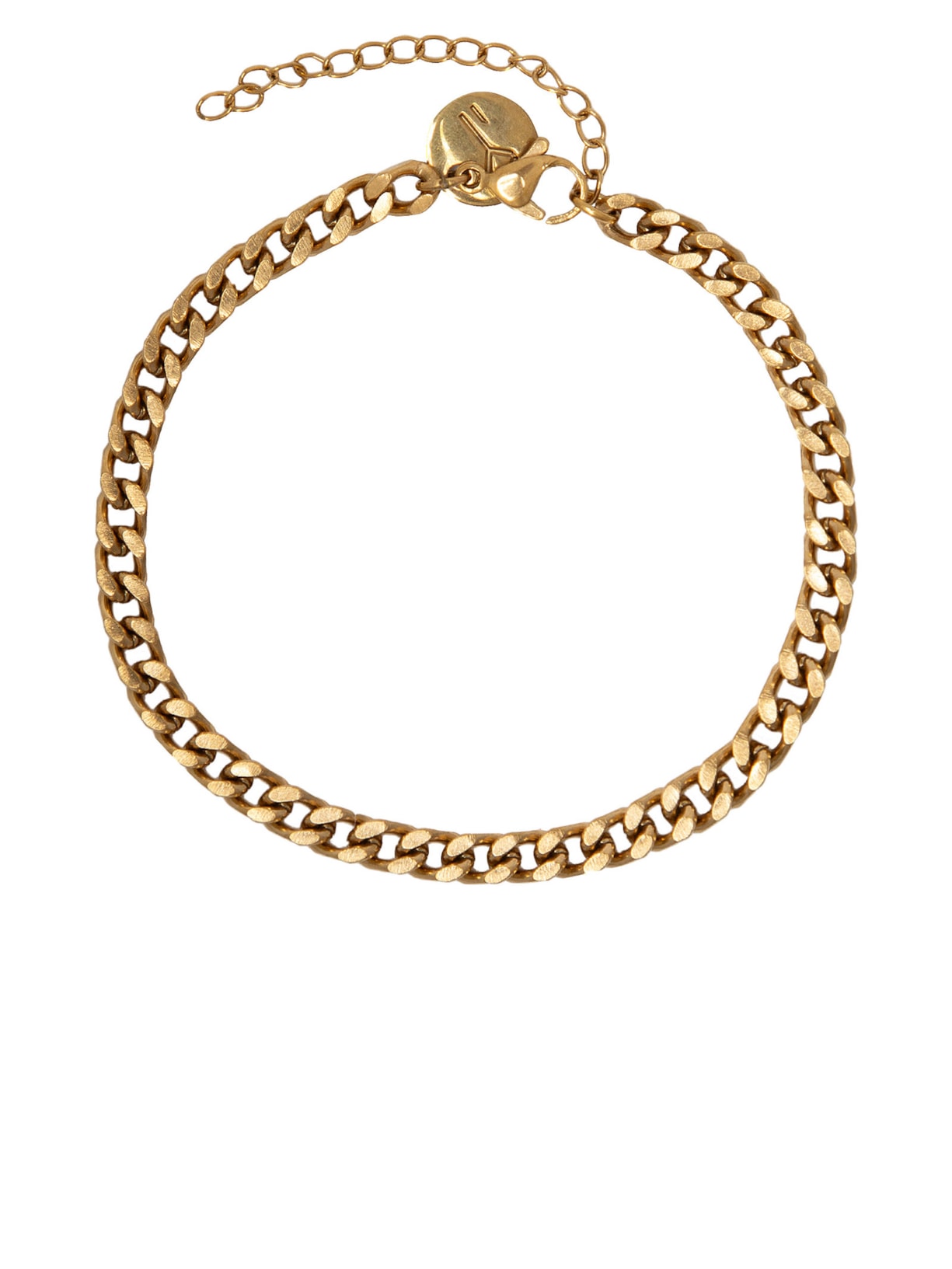 Pulseira Masculina Jackma De Aço - Dourado