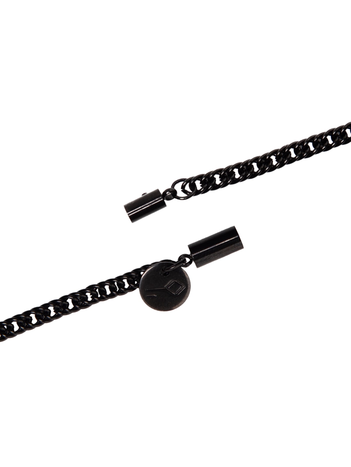 Pulseira Masculina Knight De Corrente Em Aço Preto Key Design