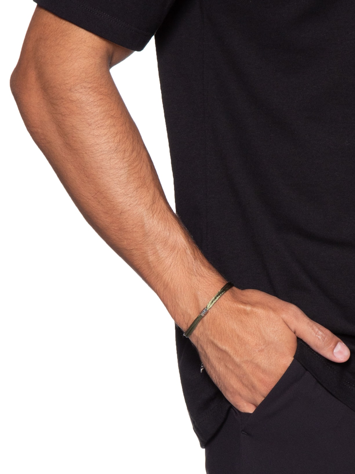 Pulseira Masculina Oasis Verde Key Design