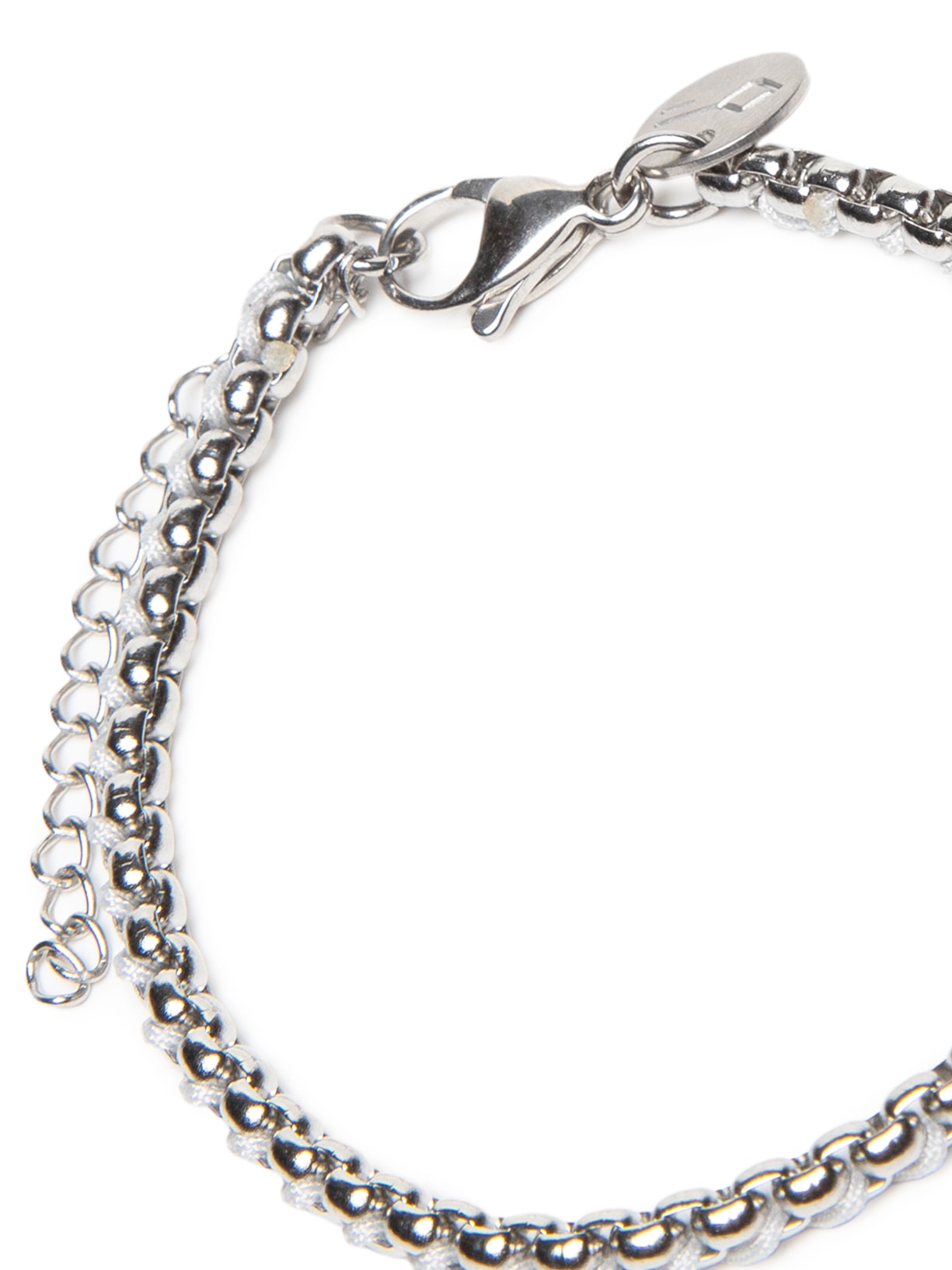 Pulseira Masculina Obama Em Aço Prateado Key Design