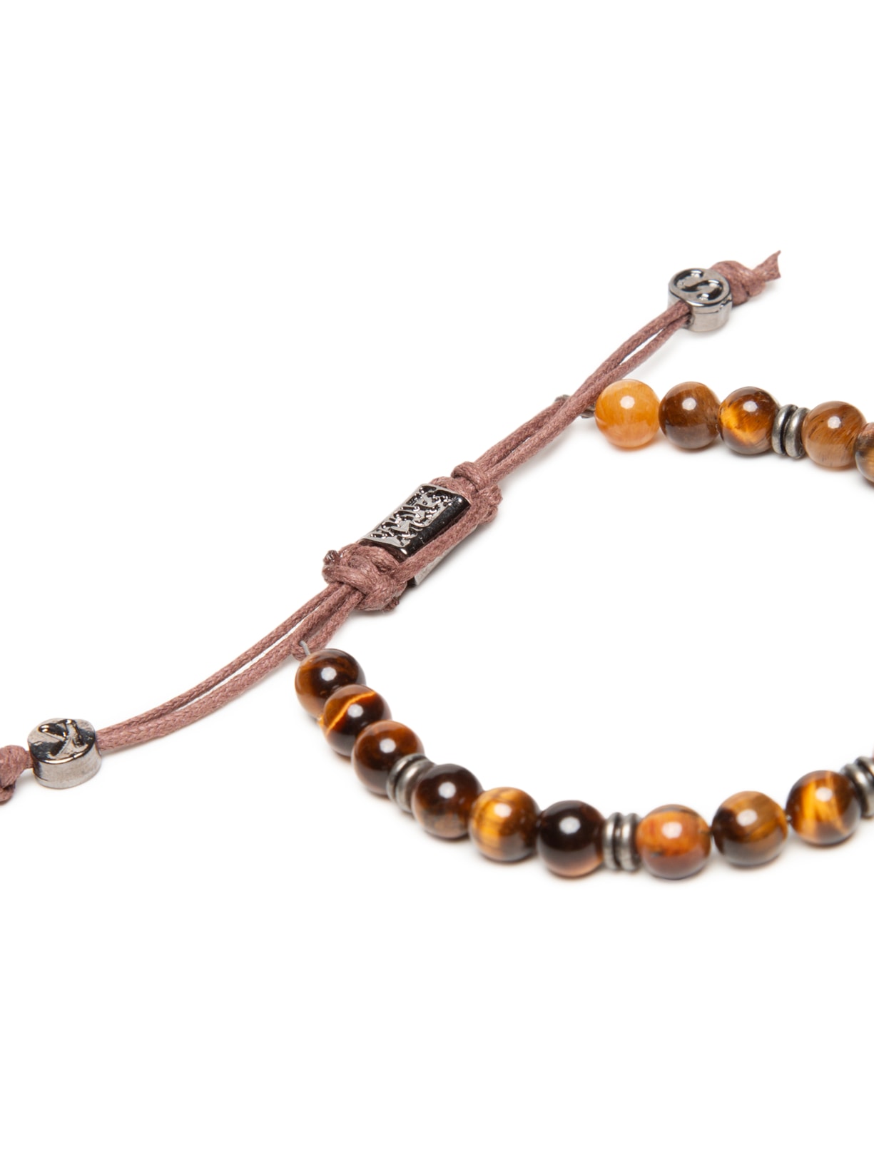 Pulseira Masculina Olho De Tigre Bege Sergio K