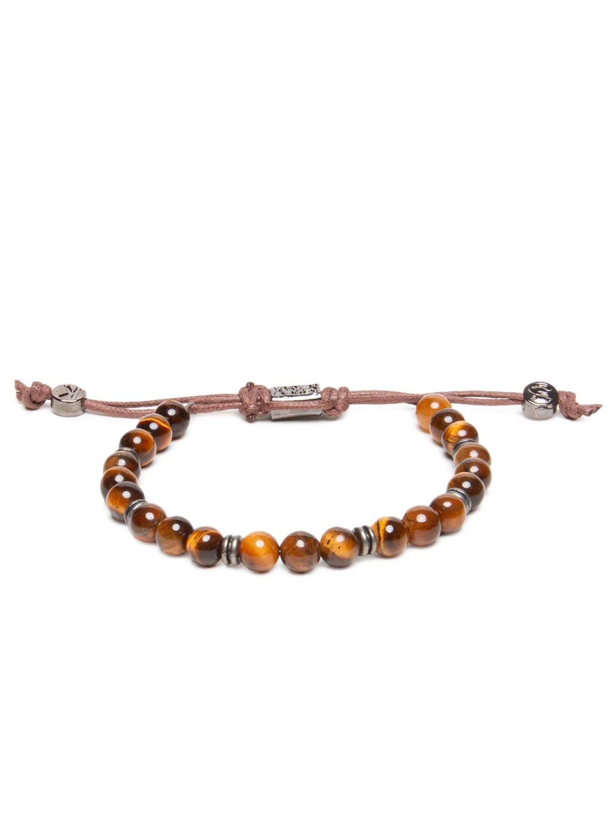 Pulseira Masculina Olho De Tigre - Bege