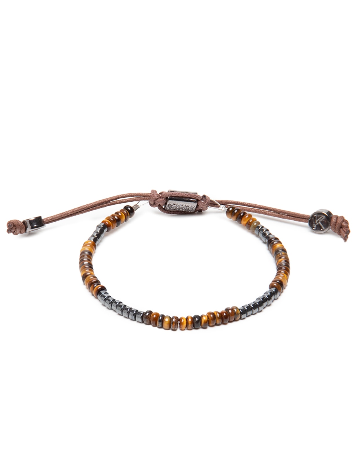 Pulseira Masculina Olho De Tigre - Marrom