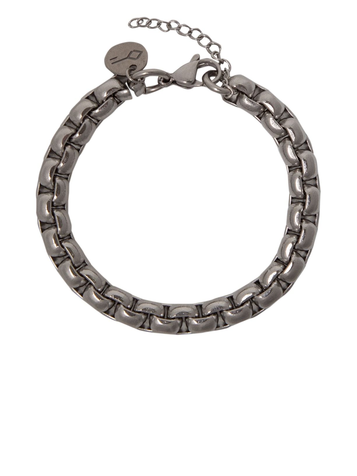 Pulseira Masculina Reynolds De Aço - Prata