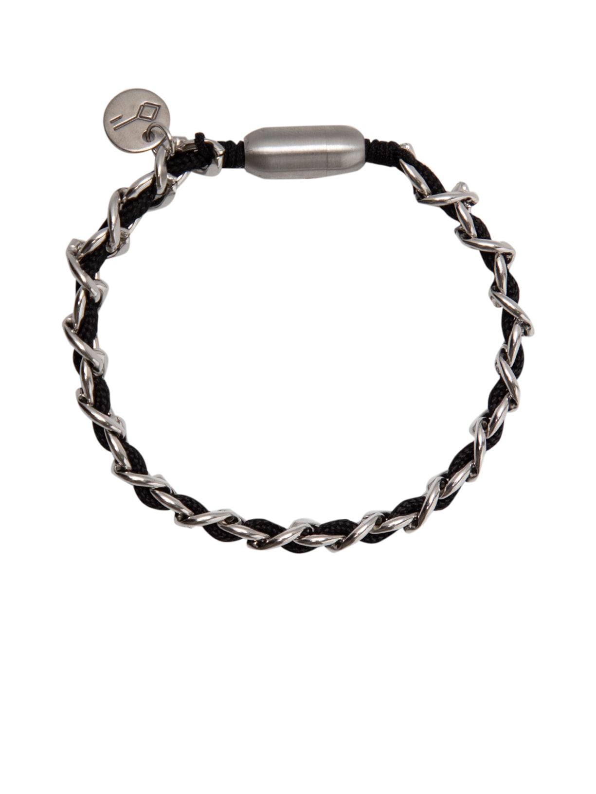 Pulseira Masculina Scramber De Aço - Prata