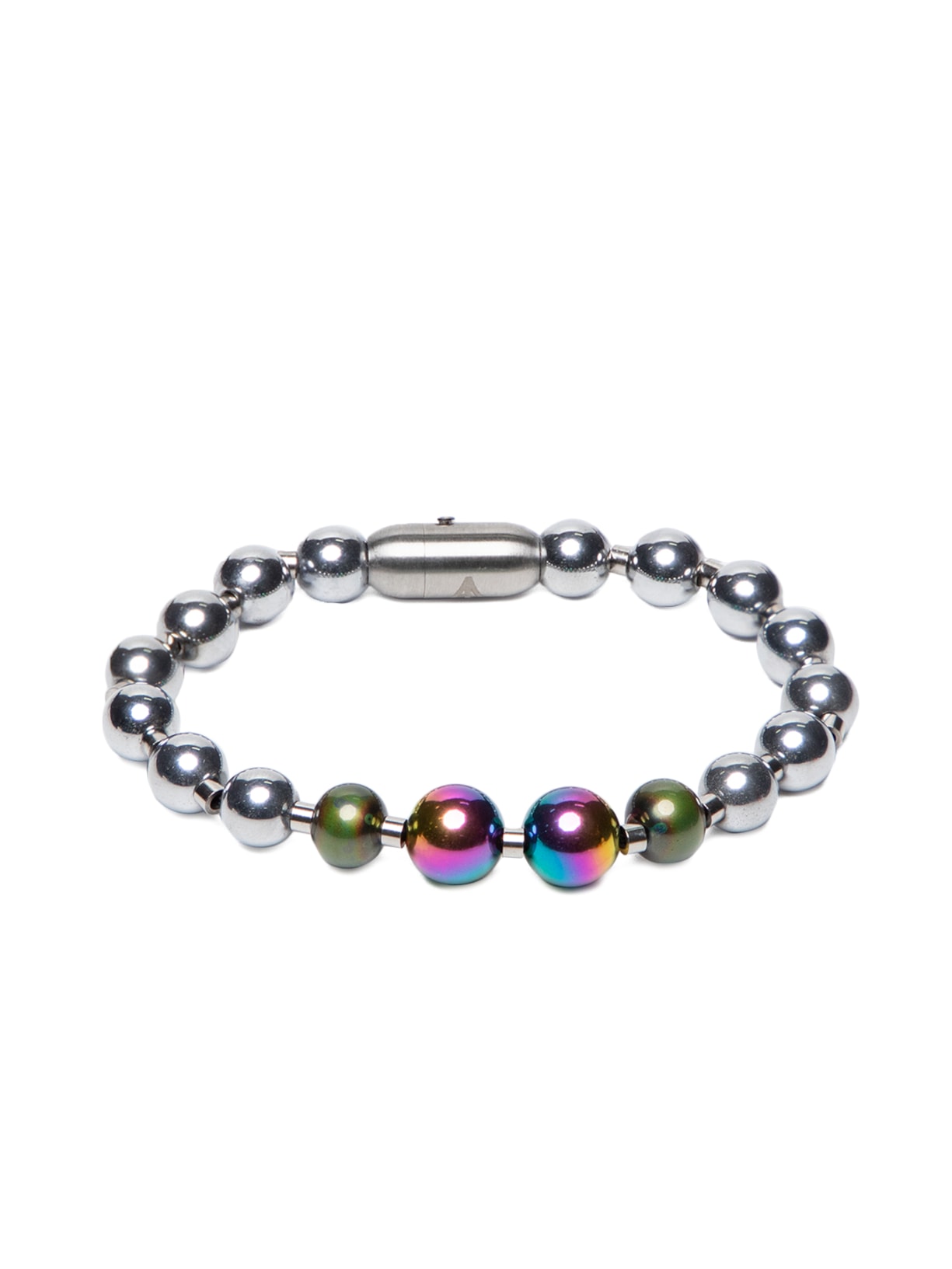 Pulseira Masculina Tay De Aço Prata G-gg - Prata
