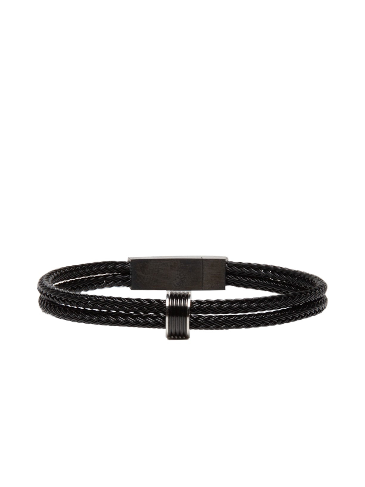 Pulseira Masculina Vértice - Preto