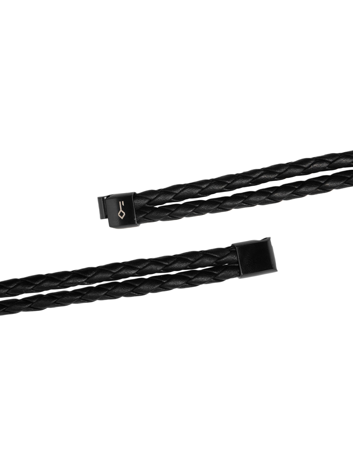Pulseira Masculina Veyron De Couro Preto Key Design