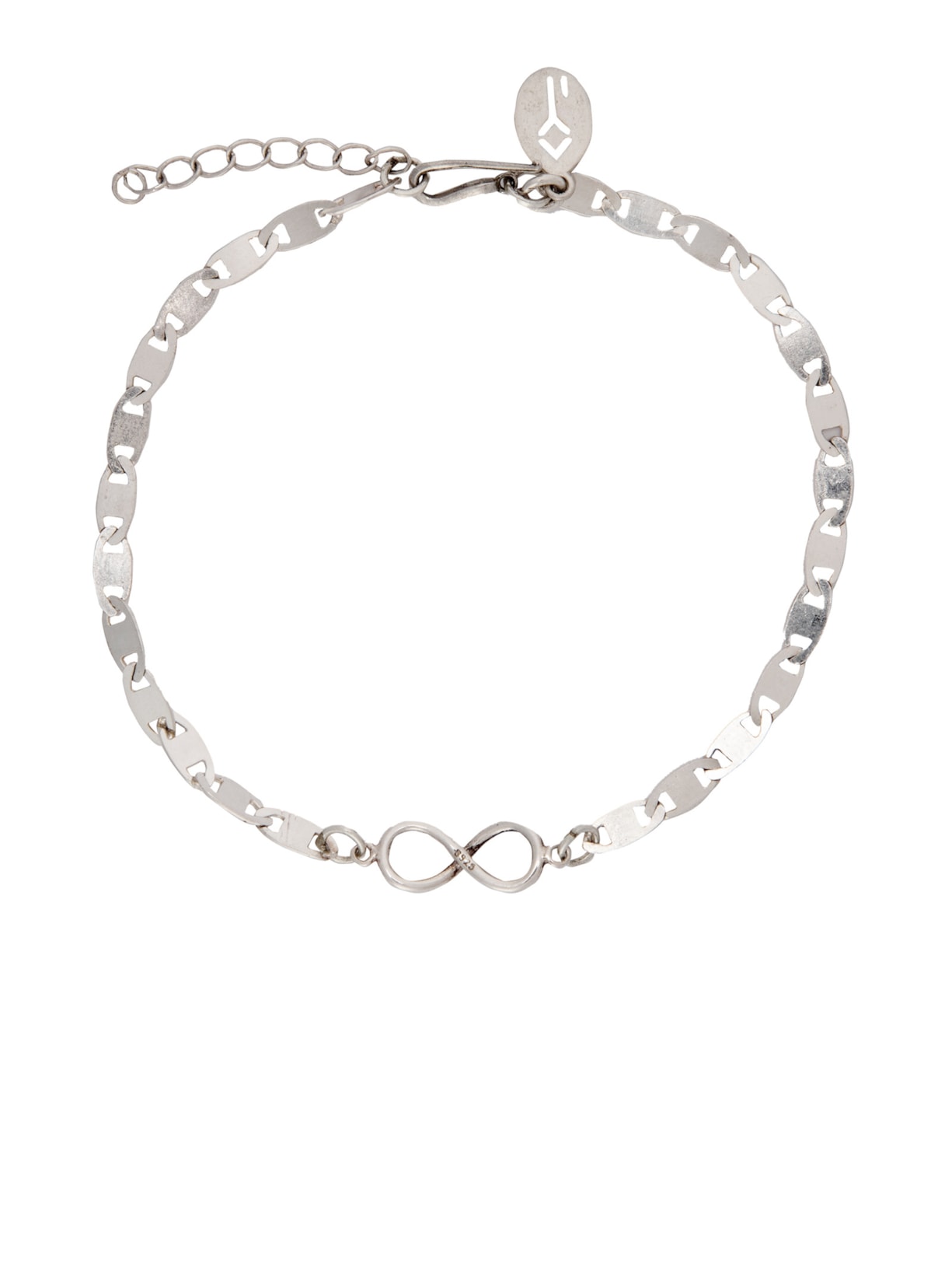 Pulseira Masculino Masculina Five Em Prata 925 - Prateado