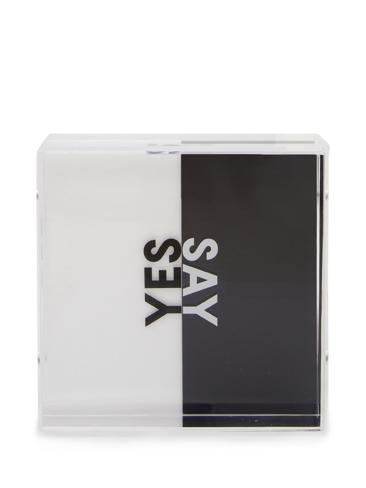 Quadro Bold Yes Say - Preto