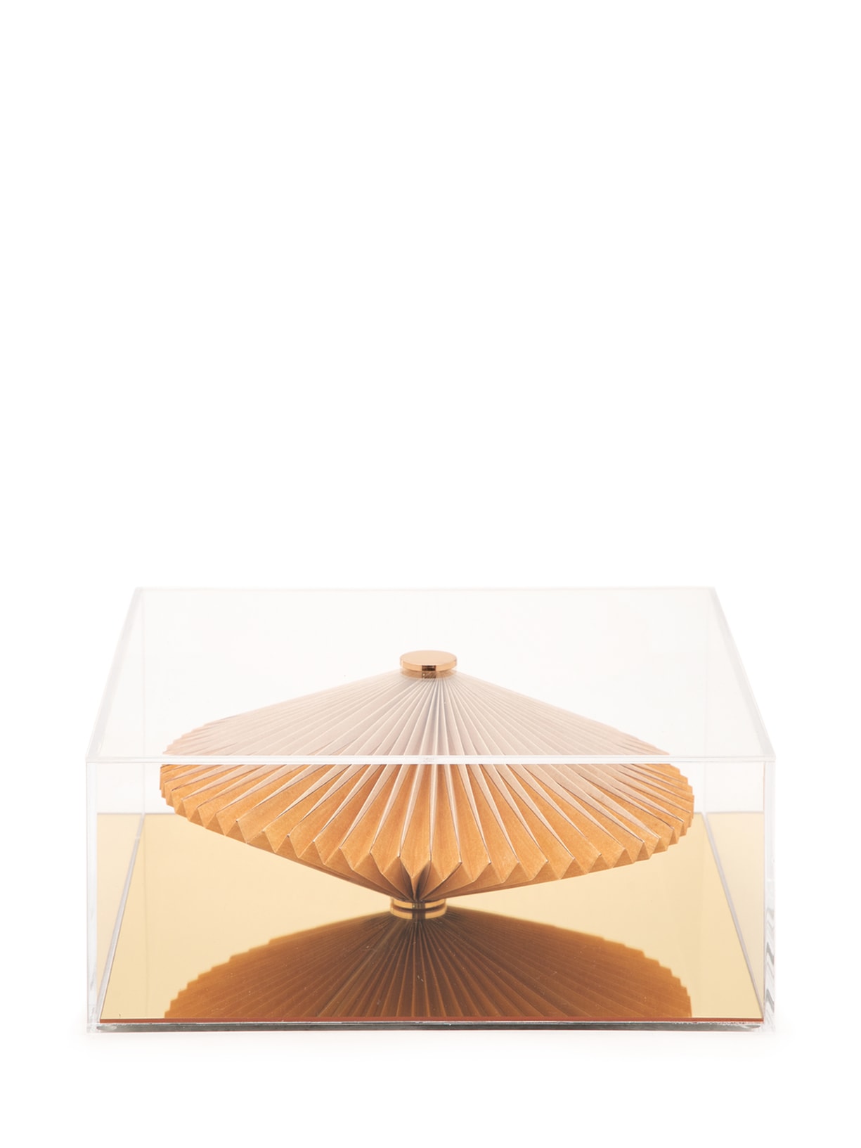 Quadro Double Round Suiça - Bege