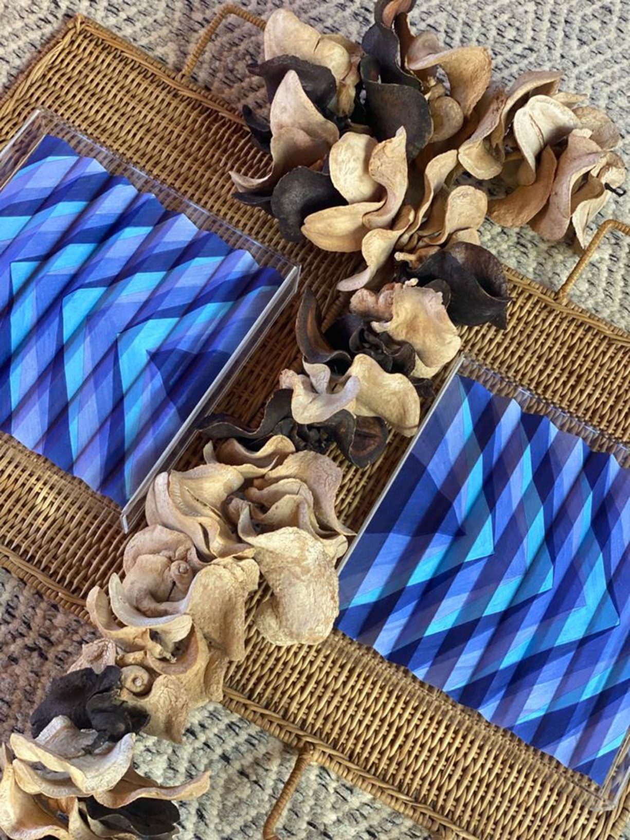 Quadro Mykonos Mini Azul By Gabs