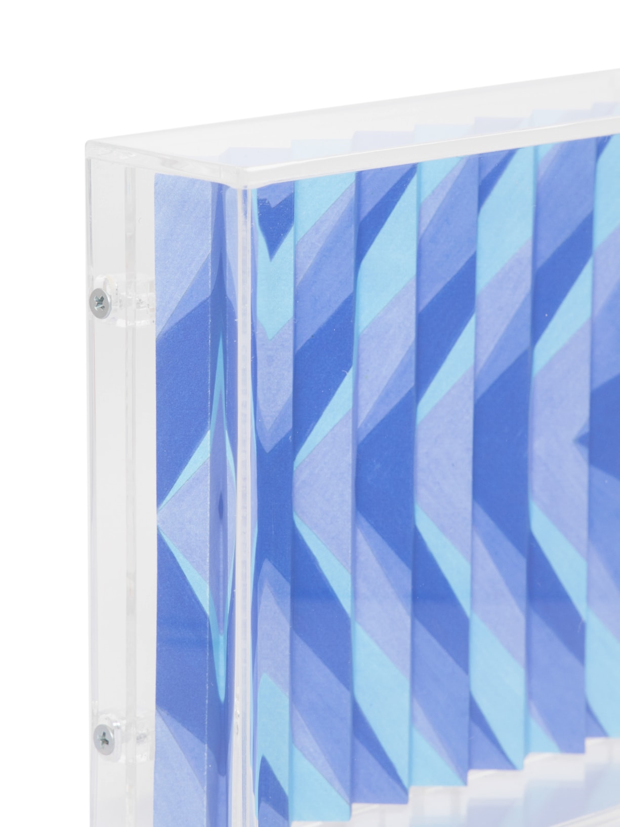 Quadro Mykonos Mini Azul By Gabs