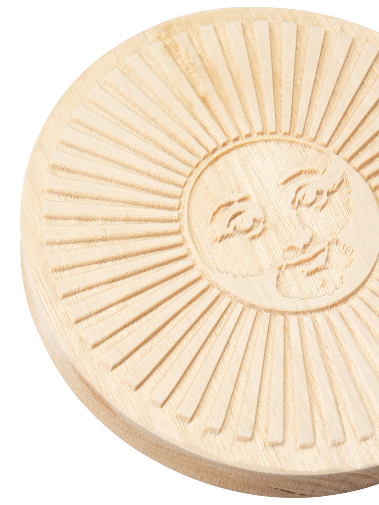 Quadro Solaris Sol Em Madeira 1 Peça Bege Mercatto Casa