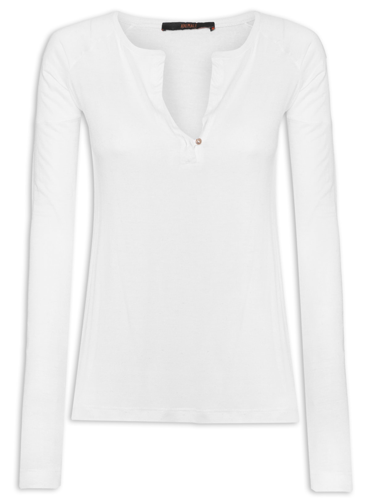 Raglan Feminina Desconstruída - Branco