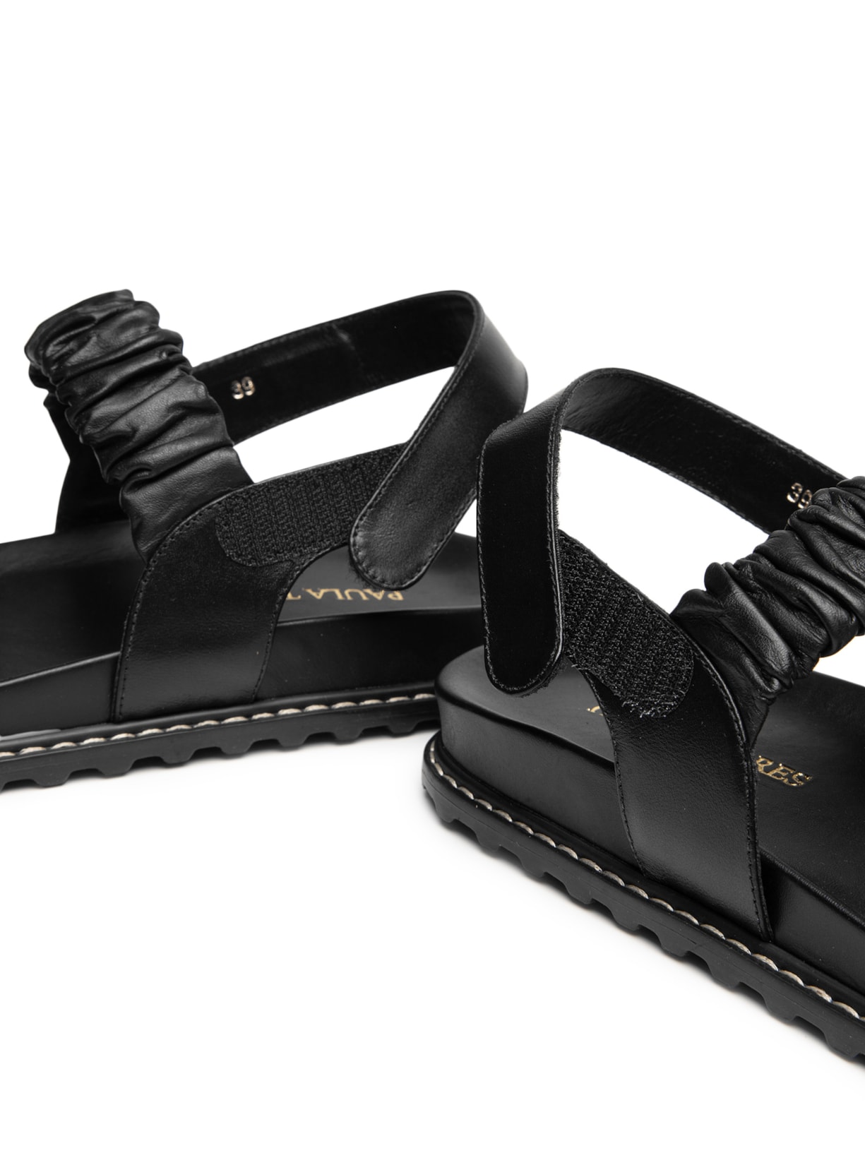Rasteira Feminina Serena – Preto Paula Torres