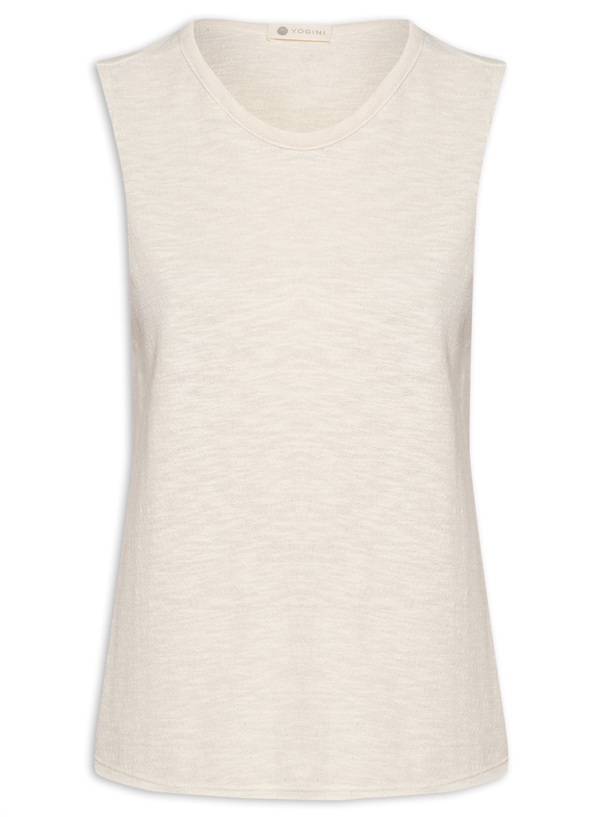 Regata Creme Algodão Noah Yogini