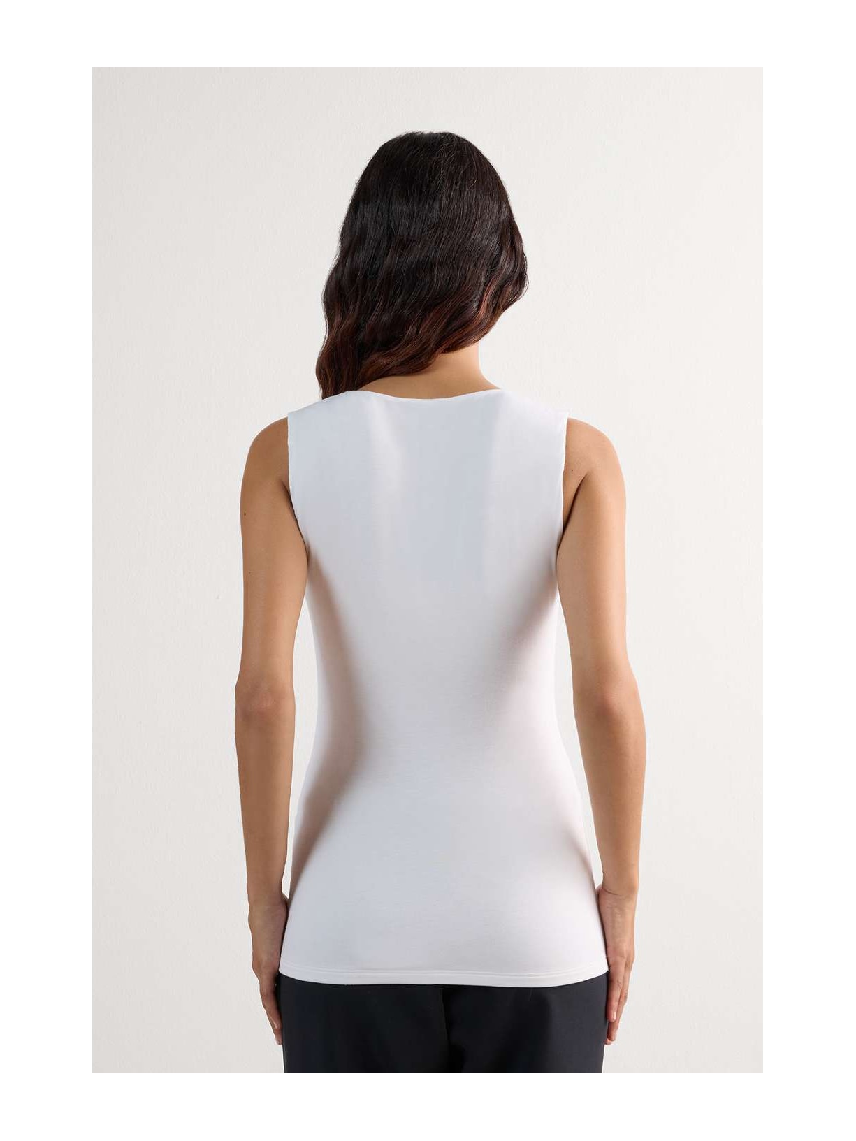 Regata Em Fresh Bamboo Branco Intimissimi