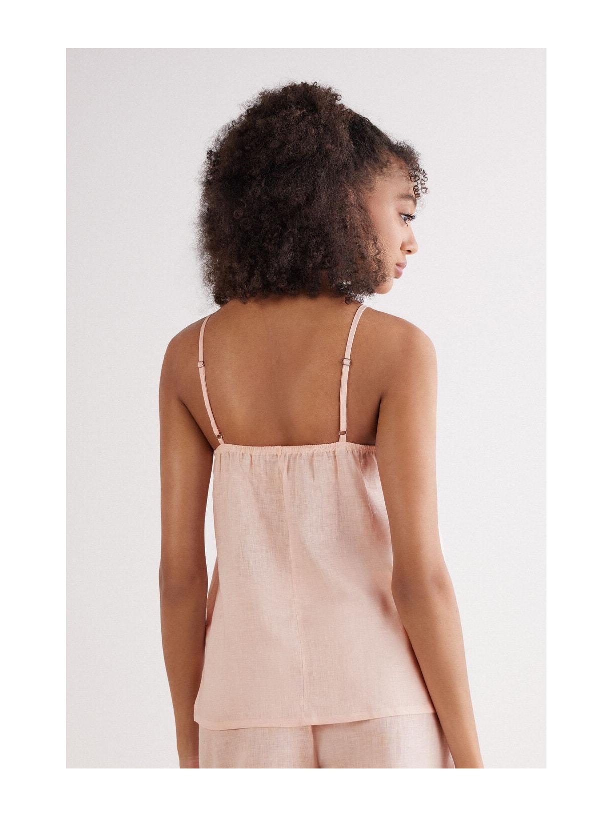 Regata Em Linho The Pure Linen Rosa Intimissimi
