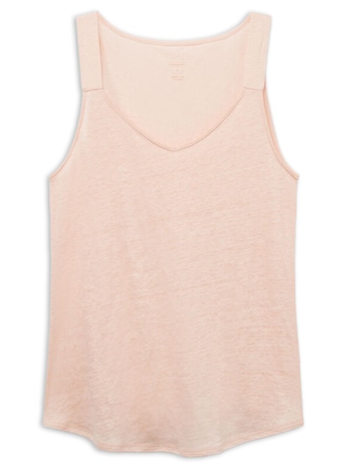 Regata Em Linho The Pure Linen - Rosa