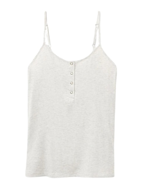 Regata Em Modal Chic Comfort - Cinza