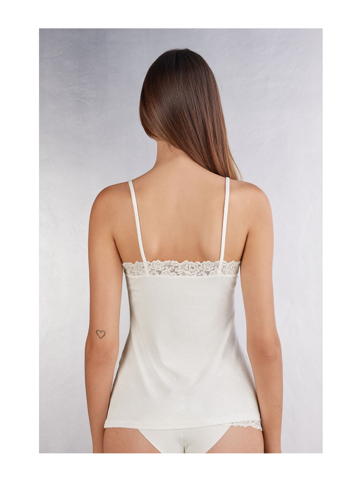 Regata Em Modal Pretty Flowers Marfim Intimissimi