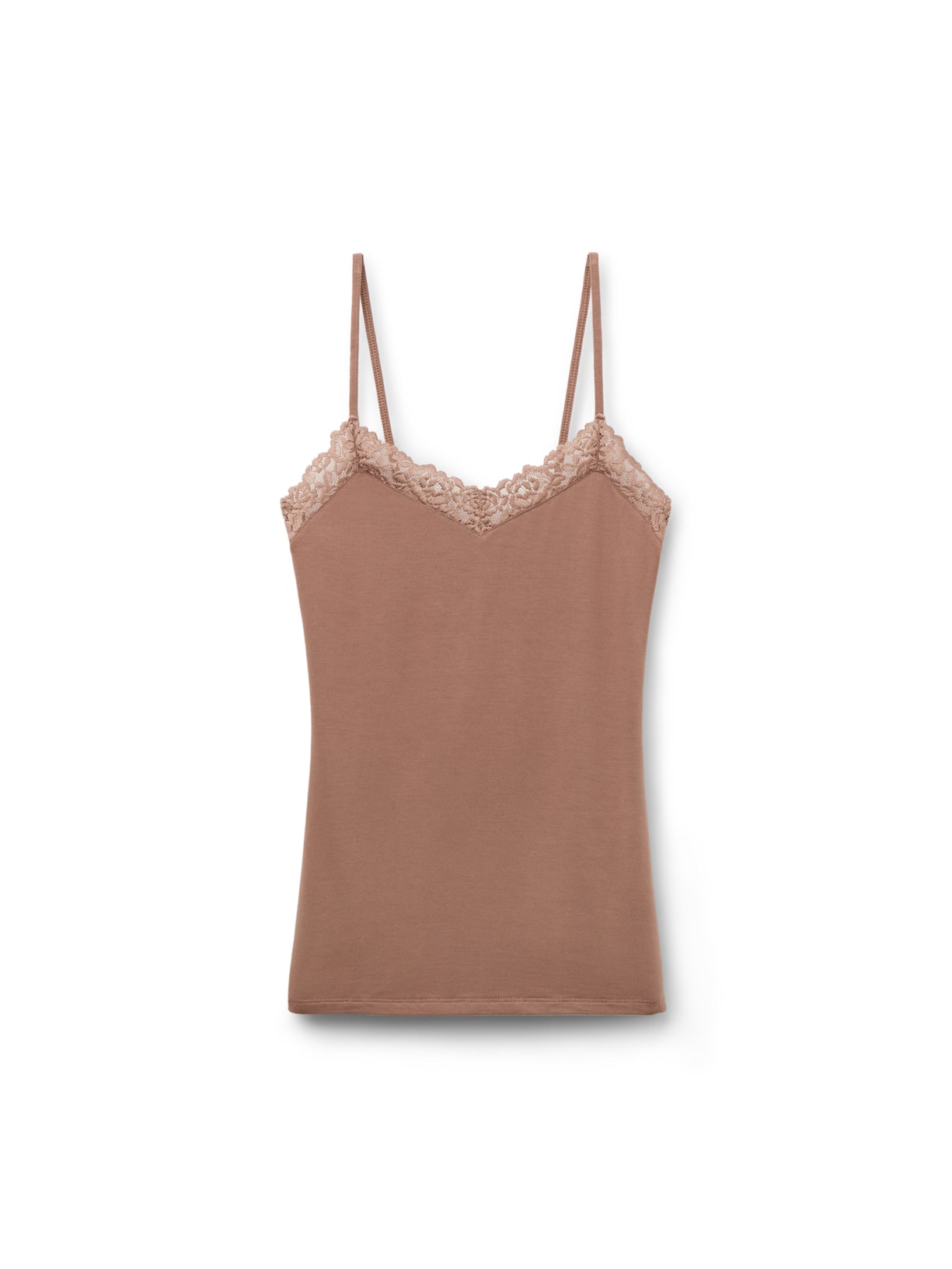 Regata Em Modal Pretty Flowers - Marrom