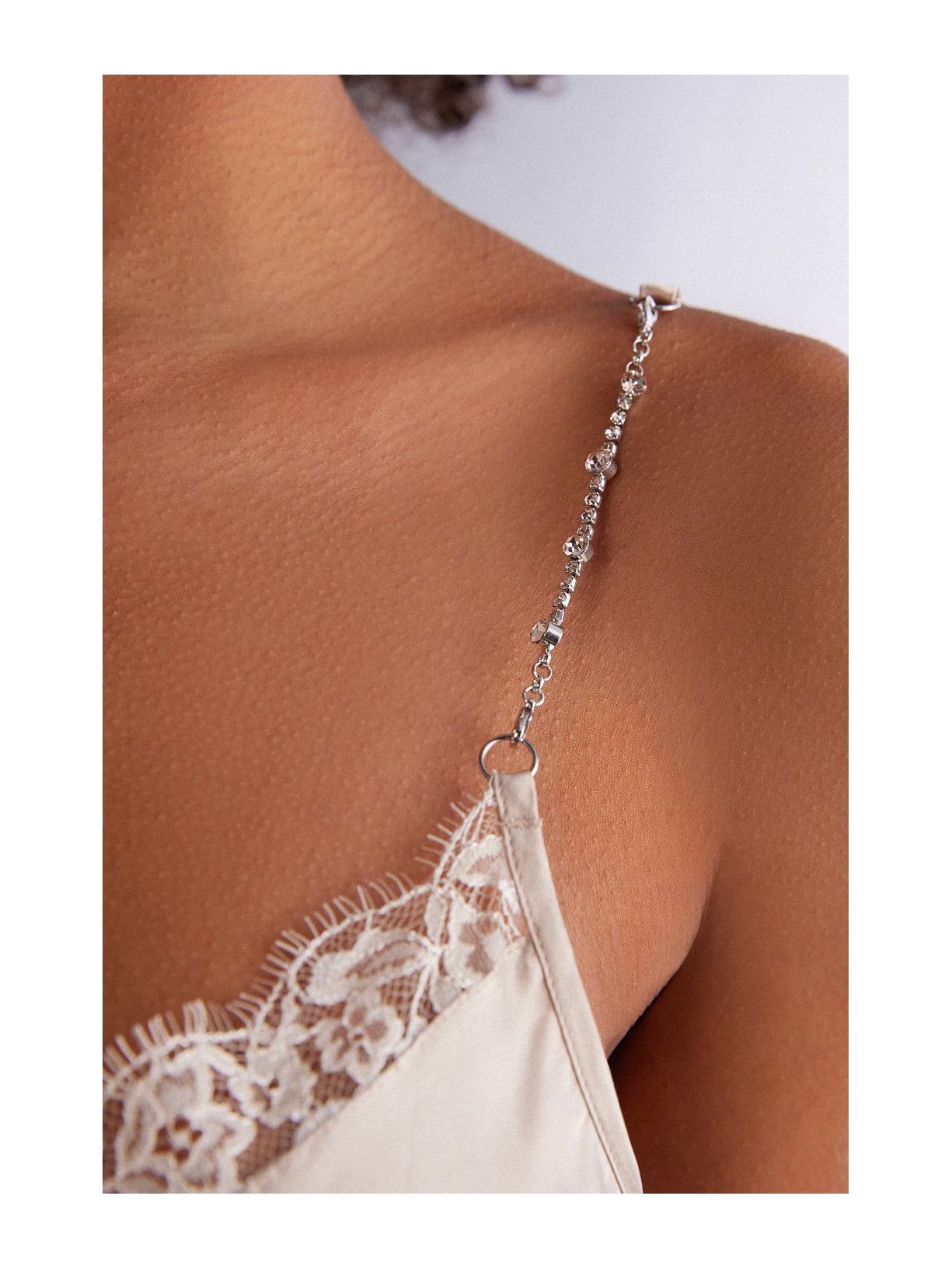 Regata Em Seda Living In Luxe Bege Intimissimi