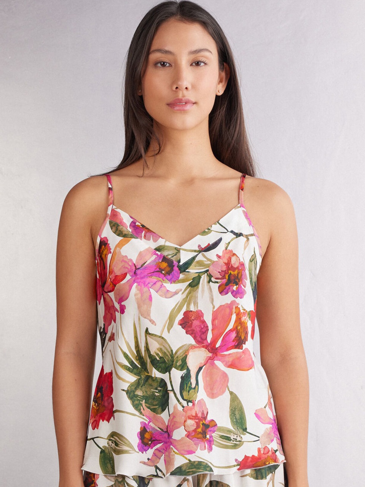 Regata Em Viscose Imaginary Journey Branco Intimissimi